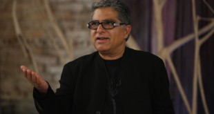 IMAGE DISTRIBUTED FOR SEVENTH GENERATION - Deepak Chopra speaks at the Seventh Generation panel discussion on toxins found in common household products at ABC Carpet & Home on Wednesday, September 19, 2012 in New York City. (Amy Sussman /AP Images for Seventh Generation)